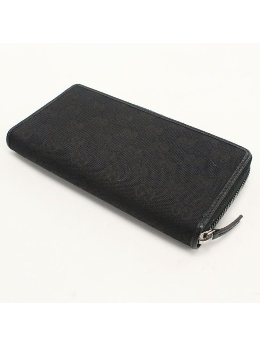 ★SOLD★ Gucci Zip Around Wallet GG Canvas - Picture 2 of 6
